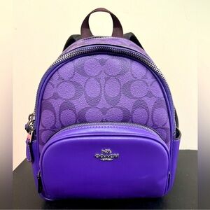 COPY - Coach Backpack (Purple)